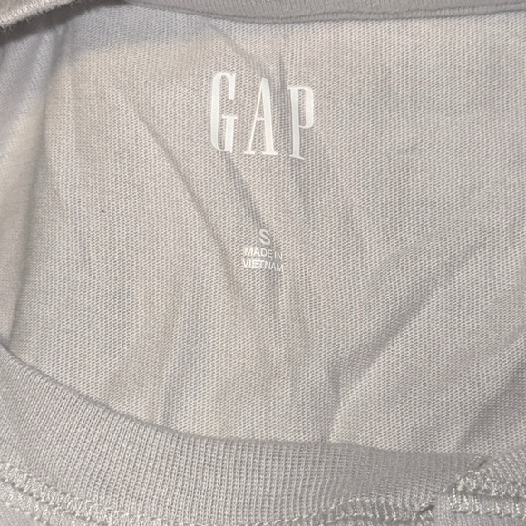 GAP Men’s Short Sleeve 3 Button Henley Tee Gray Size Small - Picture 8 of 12